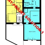 Proposition 1: création de 2 logement au 1er étage