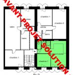 Proposition 1: création d'un logement au 2eme étage